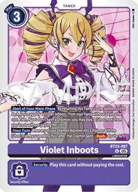 Violet Inboots - Hackers' Slumber - Digimon card