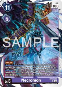 Necromon - Hackers' Slumber - Digimon card