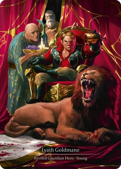 Lyath Goldmane (Marvel) Super Slam card price