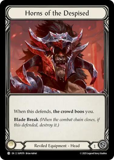 Horns of the Despised - Super Slam - Flesh and Blood TCG