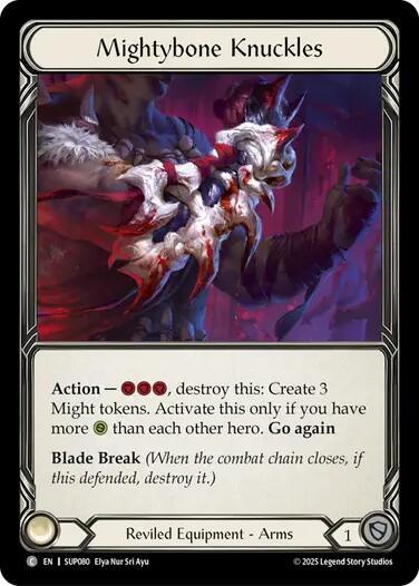 Mightybone Knuckles - Super Slam - Flesh and Blood TCG - TCGplayer.com