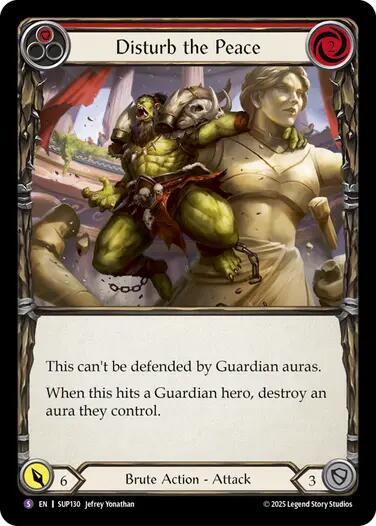 Disturb the Peace - Super Slam - Flesh and Blood TCG - TCGplayer.com