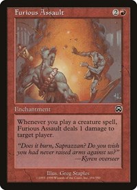 Furious Assault - Mercadian Masques - Magic: The Gathering card