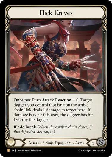 Flick Knives card