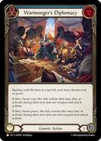 Warmonger‘s diplomacy Flesh and blood Flesh and Blood TCG Warmonger's Diplomacy Dusk Till Dawn