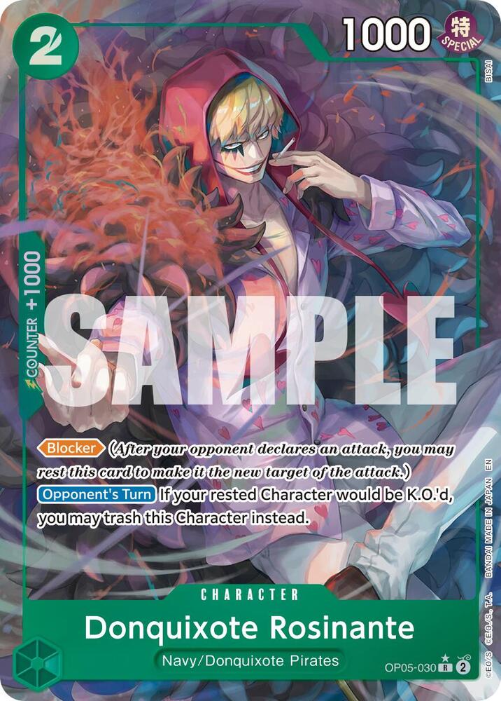 Donquixote Rosinante Alternate Art onepiece card