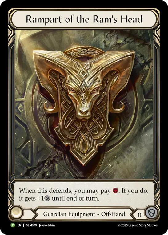 その他 Rampart of the Ram's Head Cold Foil Rampart of the Ram's Head | Tales of Aria (Unlimited) | Star