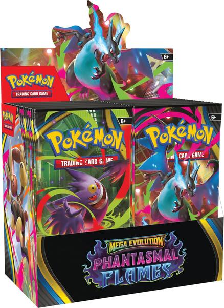 Phantasmal Flames Booster Box - ME02: Phantasmal Flames - Pokemon
