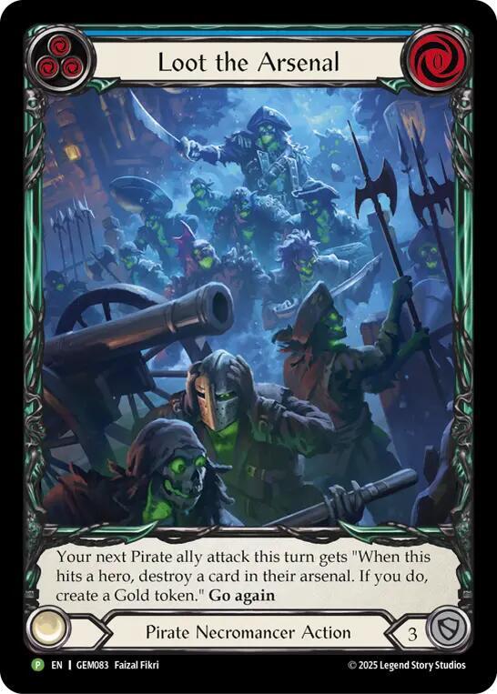 LOOT】The Legacy of One-Eyed Pirates SWE Loot the Arsenal - GEM