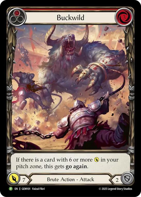 FaB GEM pack3 9個 Buckwild - GEM Pack 3 - Flesh and Blood TCG - TCGplayer.com