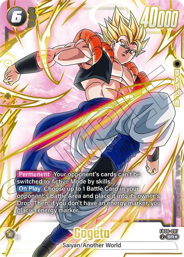 Gogeta - FB06-097 (Gold) - Fusion World Promotion Cards and Packs