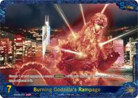 Burning Godzilla's Rampage (ESD02-015+) - Promo Cards - Godzilla
