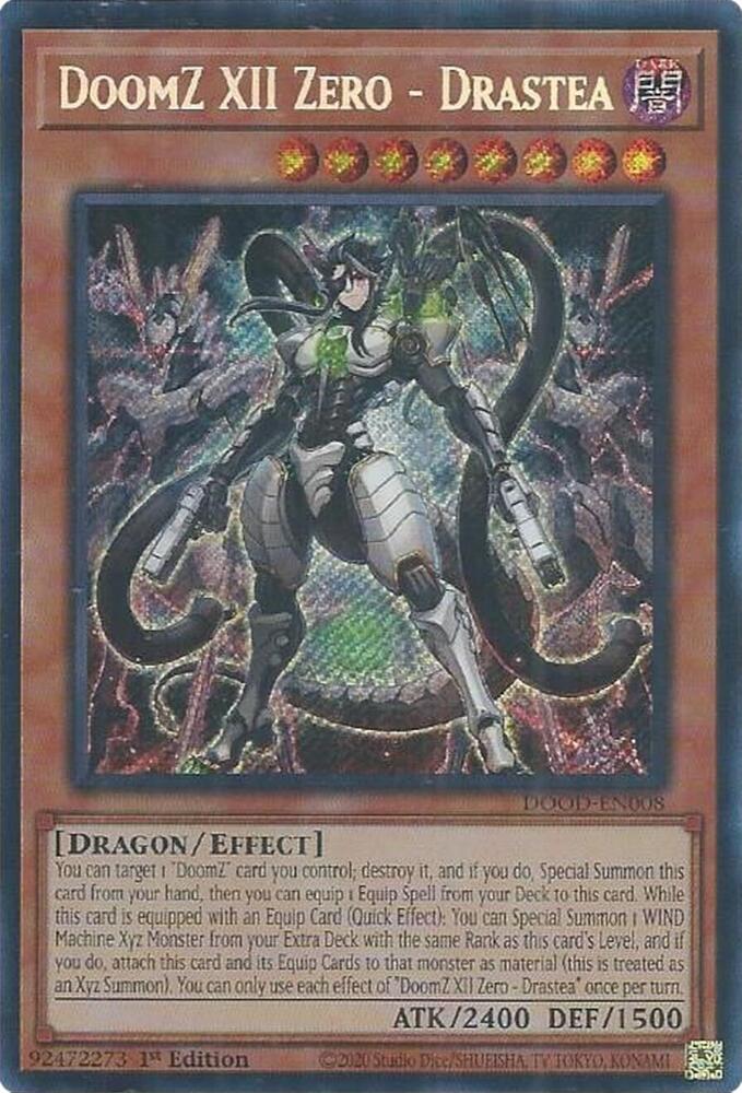 DoomZ XII Zero - Drastea - Doom of Dimensions - YuGiOh - TCGplayer.com
