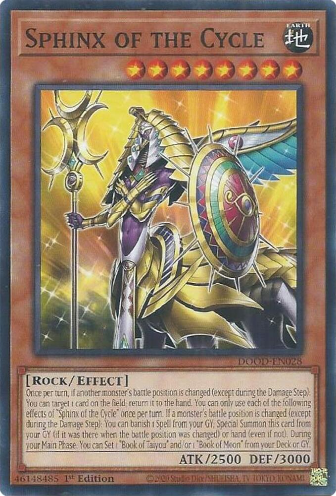 Sphinx of the Cycle - Doom of Dimensions - YuGiOh - TCGplayer.com
