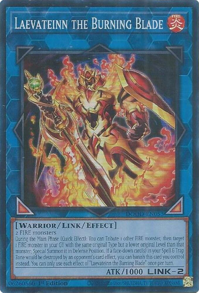 Laevateinn the Burning Blade - Doom of Dimensions - YuGiOh