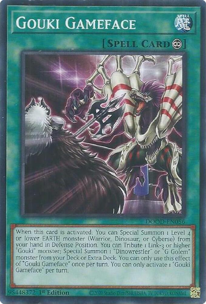 367 東京喰種　金木　ヤムチャ　ニカ　悟空　遊戯王　オシリス　シンジ Gouki Gameface - Doom of Dimensions - YuGiOh - TCGplayer.com