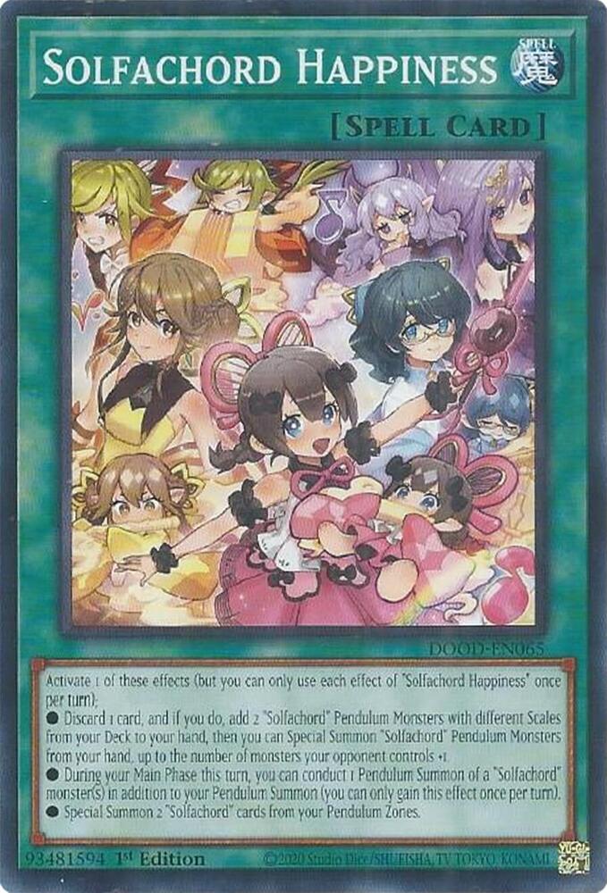Solfachord Happiness - Doom of Dimensions - YuGiOh - TCGplayer.com