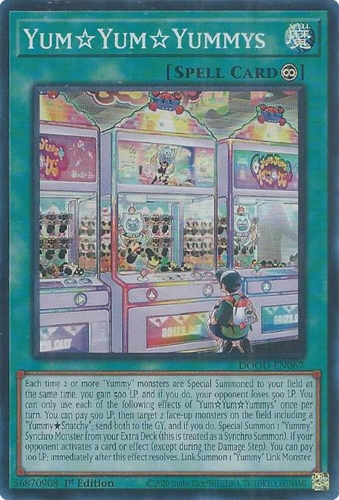 YumYumYummys - Doom of Dimensions - YuGiOh - TCGplayer.com