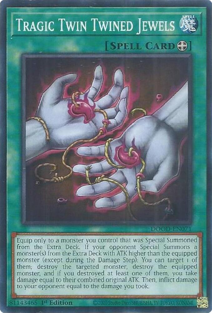 Tragic Twin Twined Jewels - Doom of Dimensions - YuGiOh