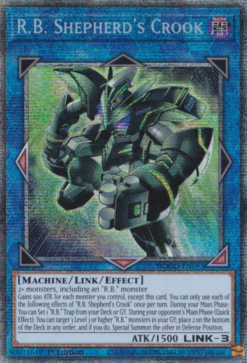 R.B. Shepherd's Crook (Starlight Rare) - Doom of Dimensions R.B. Shepherd's Crook (Starlight Rare) - Doom of Dimensions