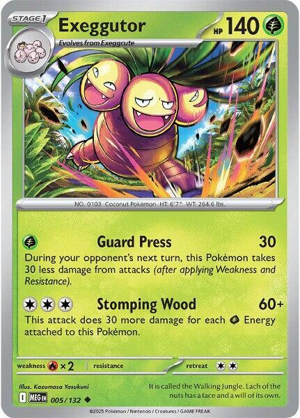 Exeggutor 005/132 from ME01: Mega Evolution