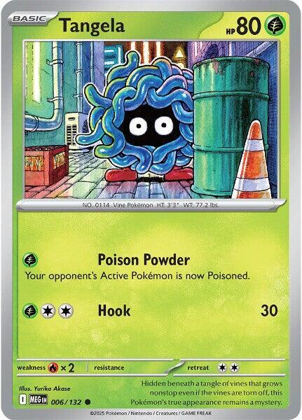 Tangela 006/132 from ME01: Mega Evolution