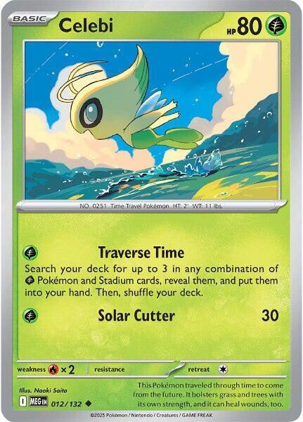 Celebi 012/132 from ME01: Mega Evolution
