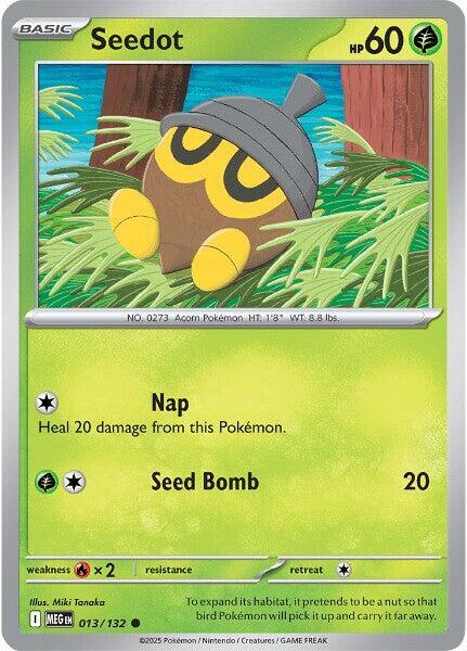 Seedot 013/132 from ME01: Mega Evolution
