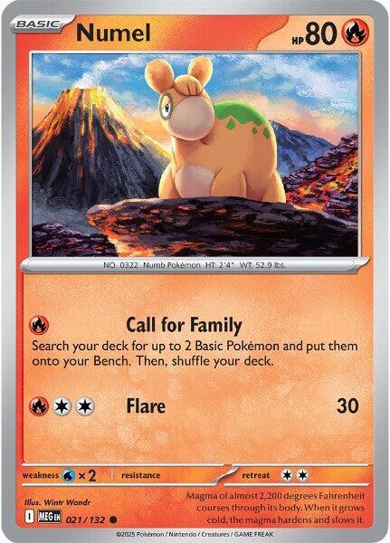 Numel 021/132 from ME01: Mega Evolution