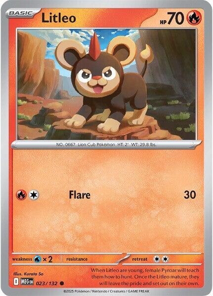 Litleo 023/132 from ME01: Mega Evolution
