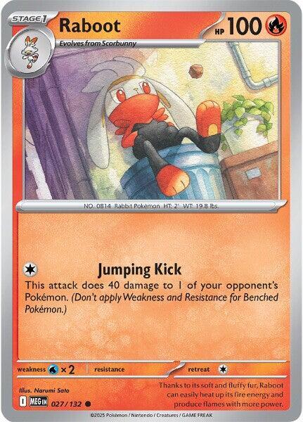 Raboot 027/132 from ME01: Mega Evolution