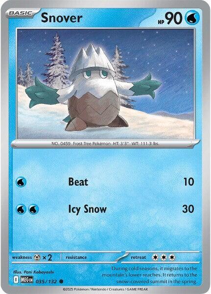 Snover 035/132 from ME01: Mega Evolution