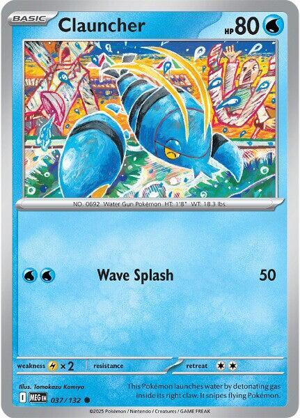 Clauncher 037/132 from ME01: Mega Evolution
