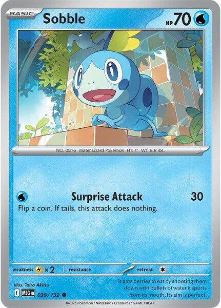 Sobble 039/132 from ME01: Mega Evolution