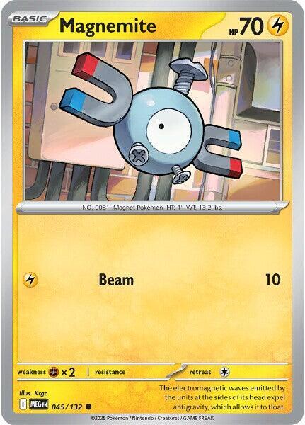 Magnemite 045/132 from ME01: Mega Evolution