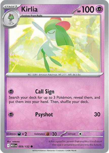 Kirlia - ME01: Mega Evolution - Pokemon - TCGplayer.com
