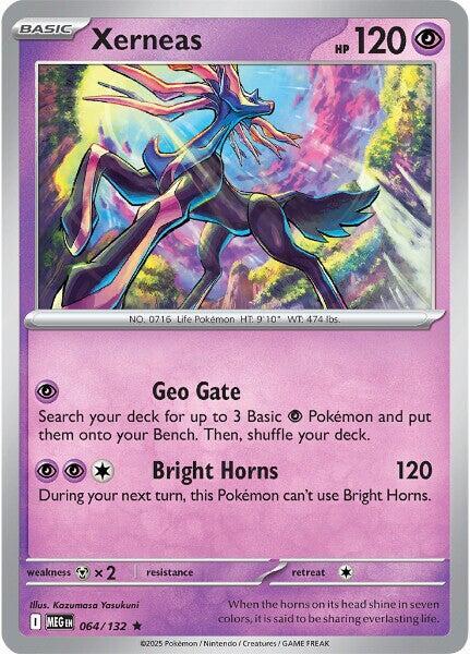 Xerneas 064/132 from ME01: Mega Evolution