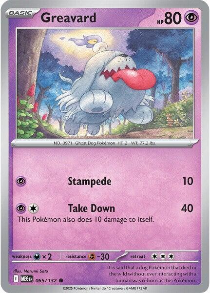 Greavard 065/132 from ME01: Mega Evolution