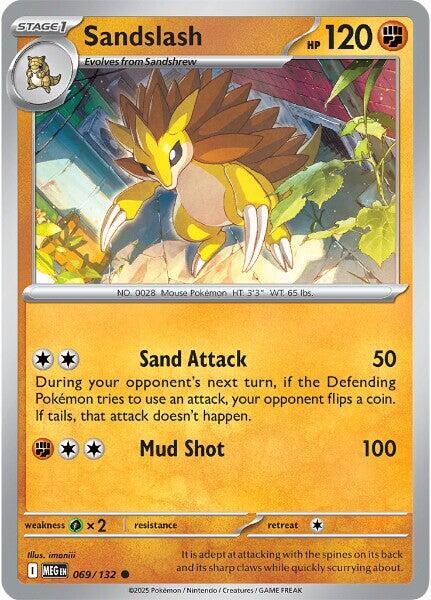 Sandslash 069/132 from ME01: Mega Evolution