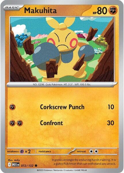 Makuhita 072/132 from ME01: Mega Evolution