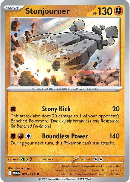 Stonjourner 081/132 from ME01: Mega Evolution