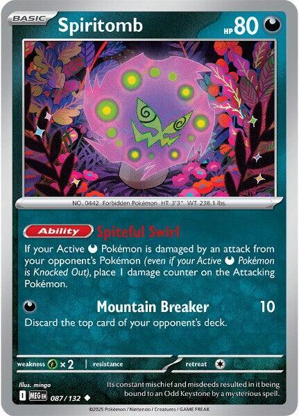 Spiritomb 087/132 from ME01: Mega Evolution