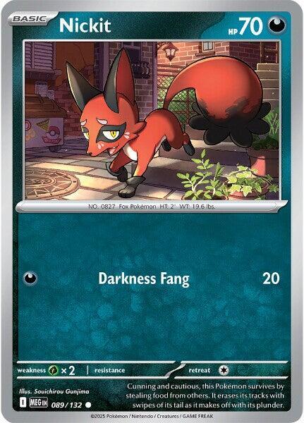 Nickit 089/132 from ME01: Mega Evolution