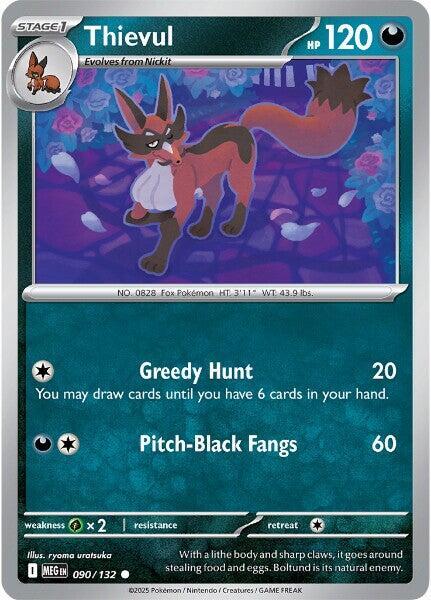 Thievul 090/132 from ME01: Mega Evolution