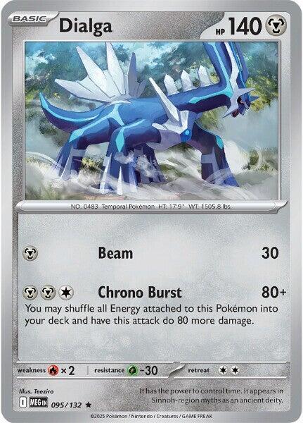 Dialga 095/132 from ME01: Mega Evolution