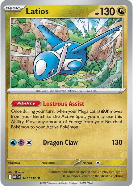 Latios 101/132 from ME01: Mega Evolution