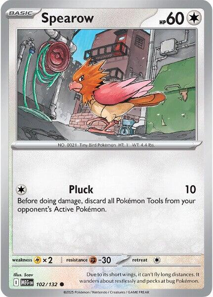 Spearow 102/132 from ME01: Mega Evolution