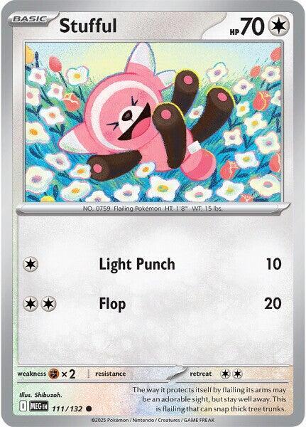 Stufful 111/132 from ME01: Mega Evolution