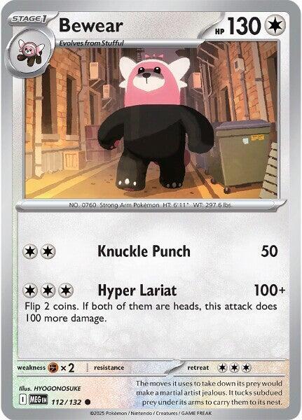 Bewear 112/132 from ME01: Mega Evolution