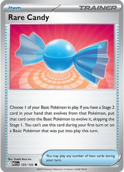 Rare Candy 125/132 from ME01: Mega Evolution